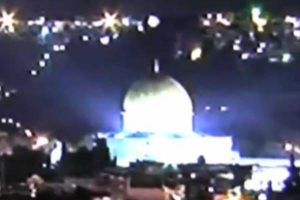 Jerusalem UFO footage captured