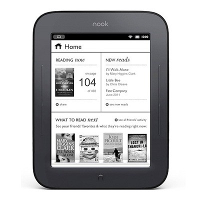 Kindle Reader Nook on Consumer Reports Champions Nook Simple Over Kindle